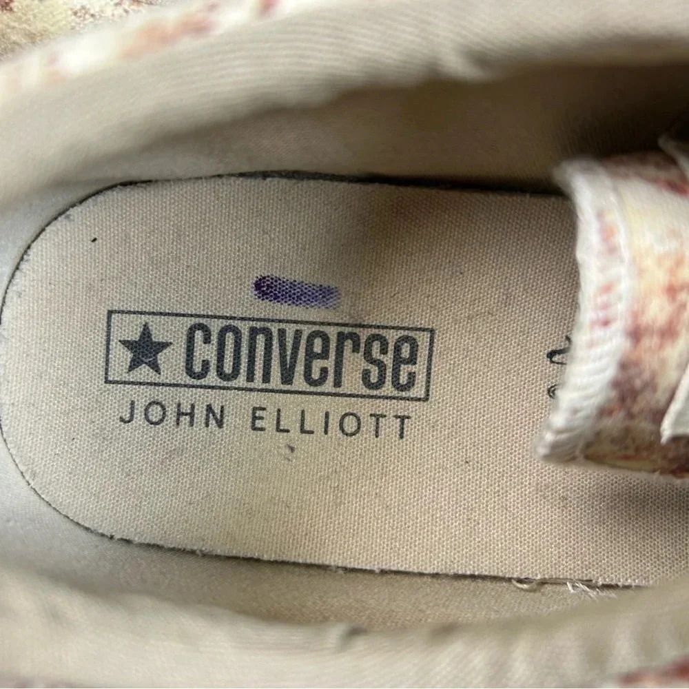 Converse X John Elliot Skid Grip OX Casual Sneaker Lace Up Shoe Mens Size 9 - Picture 10 of 10